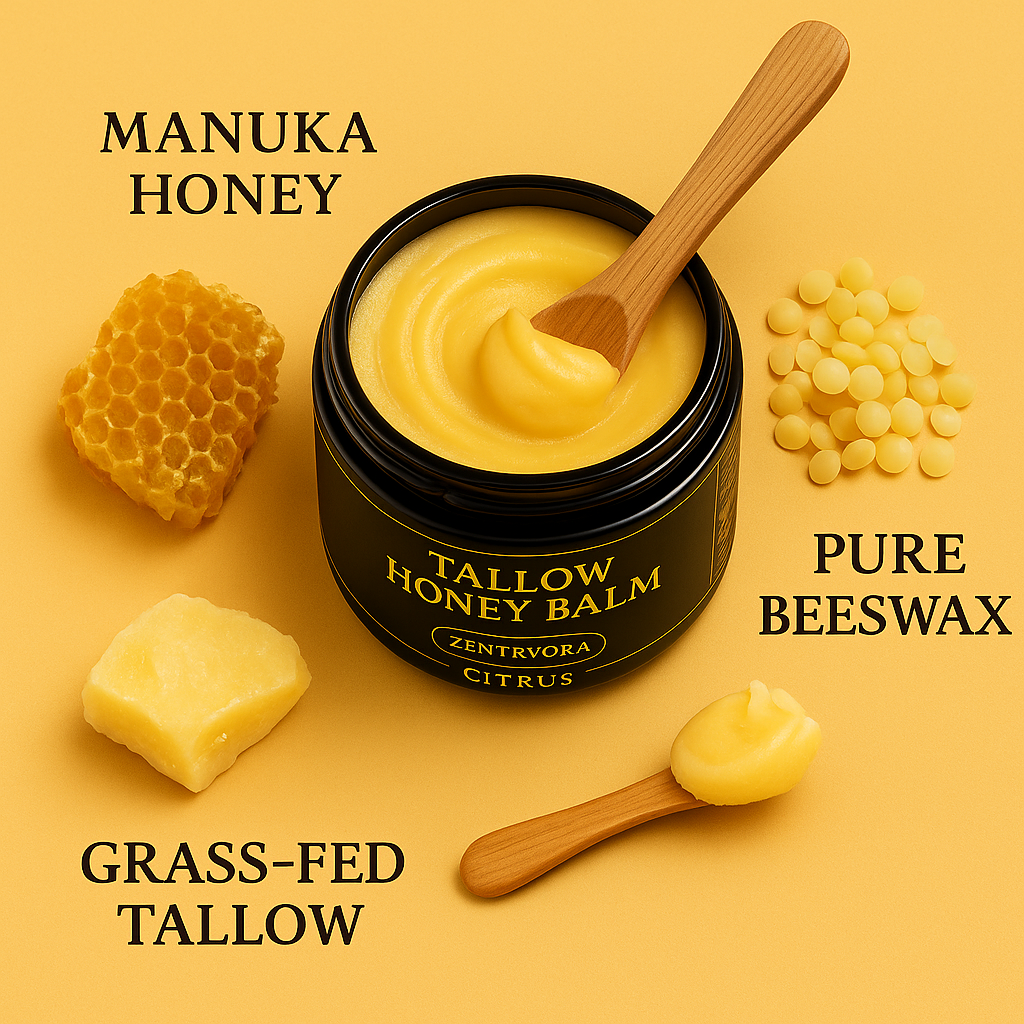 Zentrvora™ Manuka Honey Tallow Balm