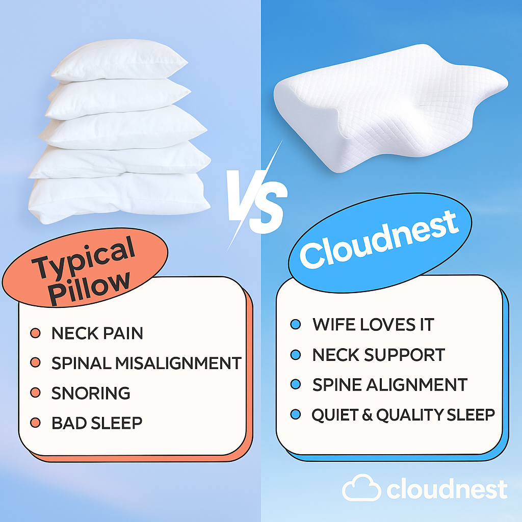 Cloudnest® Contour Pillow