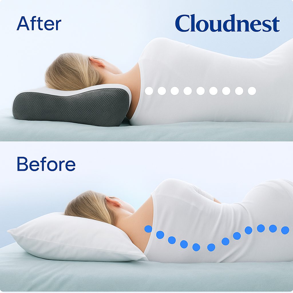 Cloudnest® Contour Pillow